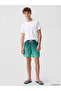 Trendlucky Boys' Gradient Patterned Swim Shorts with Difference in Color