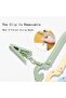 8-Piece Folding Clothes Hanger Set with Clips - Portable Plastic Travel Hangers - Space Saving - Travel Accessories - 4