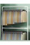 A 10 metal trouser hangers, with 30cm trouser hooks, two anti - slip clips, trouser hooks, 360° rotatable hooks, space - saving design, and... - 4