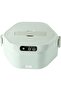 Light green cordless electric lunch box with ceramic inner liner for freshness locking, 1-liter extra-large capacity - 3