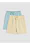 Alita city boys' elastic waist shorts - 2-pack