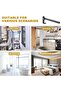 Clothes hooks - foldable, 90° rotatable - 2-pack - 4
