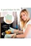 Silicone oven mitts, heat-resistant oven mitts, waterproof kitchen oven mitts - 2
