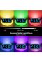 Loud alarm clock for bedroom, digital clock with night light, large display, dual alarms, snooze function, dimmable bedside alarm clock, for children - 2