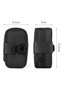 Universal bicycle saddle bag, waterproof & portable cycling bag, Mountain bike luggage rack, road, commuting, camping, touring - 3