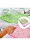 Draining mat for sink and washbasin - Set of 3 - Non-slip plastic protective mats - 4