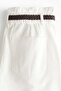 Belted twill shorts - 8