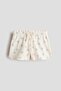 Pointelle jersey shorts