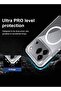 Honor 600 Pro 5G 2026 TPU Anti-Yellow Magsafe Crystal Clear Transparent Case Cover - 3