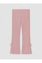 Two Mt Shop Quality Lcw Kids Pink Plain Super Skinny & Extra Narrow Elastic Waist Girls' Leggings - 4