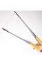 Stainless steel barbecue tongs with non-slip handle - 26cm - 3