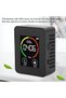 This 3-in-1 USB carbon dioxide detector, air quality monitor, thermometer, and hygrometer is suitable for home use, especially in the bedroom. - 4