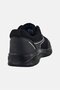 Men Lifestyle Lace Up Walking Shoes, Black - 3