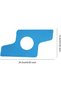 10 pre-cut kinesiology tapes for the knee joint, waterproof knee pads, elastic cotton sports tapes, for joint support, rose red. - 5