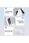 This 2-in-1 dog nail file and clippers is suitable for large, medium, and small dogs and cats, and features a white LED light. - 5