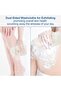 Exfoliating Towels-3-Pack Double-Sided Nylon Cotton Body & Face Scrubbing Cloths - 2