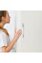 Two universal 9.84-inch white replacement freezer door handles for Geschikt voor refrigerators and refrigerated display cases; easy to install. - 4