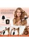 Cordless 2-in-1 Hair Straightener & Curler (black), 25mm ceramic plate travel flat iron (150-180°C). - 5