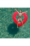90cm Love Ring Adults Inflatable Swimming Ring Heart-Shaped PVC Raft for Teens Boys Girls Beach Summer Parties Pools - 3