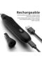 Men's nose hair trimmer, rechargeable eyebrow trimmer, 2-in-1 multi-functional ear and nose hair trimmer - 2