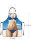 Fun BBQ aprons, suitable for men and women, perfect as a Christmas or birthday gift for husbands, wives, fathers, mothers, and friends. - 2