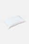 Plain Cotton Pillow, White - 3