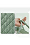 Foldable Baby Nursery Organizer Caddy with Removable Dividers & Carry Handles, Sage Green - 6
