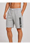 Men's Brooklyn Printed Black Side Pocket Lace-Up Comfortable Fit Sports Shorts - 5
