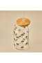 Palm Tree Print Glass Sipper - Set of 2 - 2