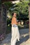 Glitter Gold Degaje Collar Blouse - 3