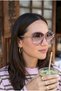 Mira Prestige Ultra Light Uv400 Filtered Lilac Women's Sunglasses - 4