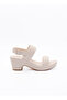 Platform Heel Strap Sandals