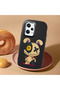 Redmi Note 12 Pro 5g Compatible Case Camera Protector Black Silicone Couple Phone Case Character Patterned - 2