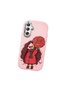 Samsung Galaxy M34 Compatible Case Camera Protective Pink Silicone Couple Phone Case Girl Patterned - 3