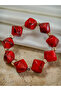 Prism Cube Cut Agate Natural Stone Bracelet - 2