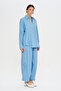 Women's Draped Relaxed Fit 100% Linen Shirt - 4