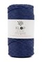 Silvery Polyester Macrame 2 mm No: 4 200 Gr - 190 m Supla Rope and Bag Thread Navy Blue
