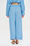 Women's 100% Linen Trousers with Drawstring Waist and Elastic, Comfortable Cut - 4