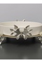 Special Laser-Cut Luxury Oven Bowl with Figures and Silver Details - 7