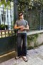 Smoky Gray Ringer Tee - 4