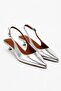 Kitten Women's Toe-Toe Stiletto Short Heeled Shoes 4 cm - 4