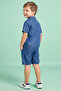 Embroidered Shirt and Shorts Set - 2