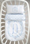 Mother's Side Duvet Cover Set (60X100) - Noble Series - Blue - Letter D