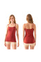 Women's Strappy 6-Color Cotton Soft Textured Lycra Body-Hugging Trendy Undershirt - 5