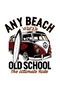 Men's Oversize Surf Beach Retro Van Printed Short Sleeve T-Shirt Relaxed Fit Casual Modern Stylish Comfortable - 3
