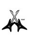 Men's Rock Fest Music Festival Printed T-Shirt Cross Guitar Motif Relaxed Fit Casual Modern Stylish - 3
