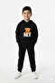 Hey Printed Baseball Printed Premium Sweatshirt & Sweatpants Set for Kids - 2 Piece Sports Set - 2