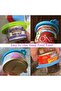 Pet food bowl set with silicone lid (3 pieces) - Green - 4