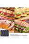 Baguette baking pan, silicone non-stick four compartments, for home baking. - 5
