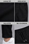 School Children's Trousers 100% Cotton with Elastic Waistband - 6